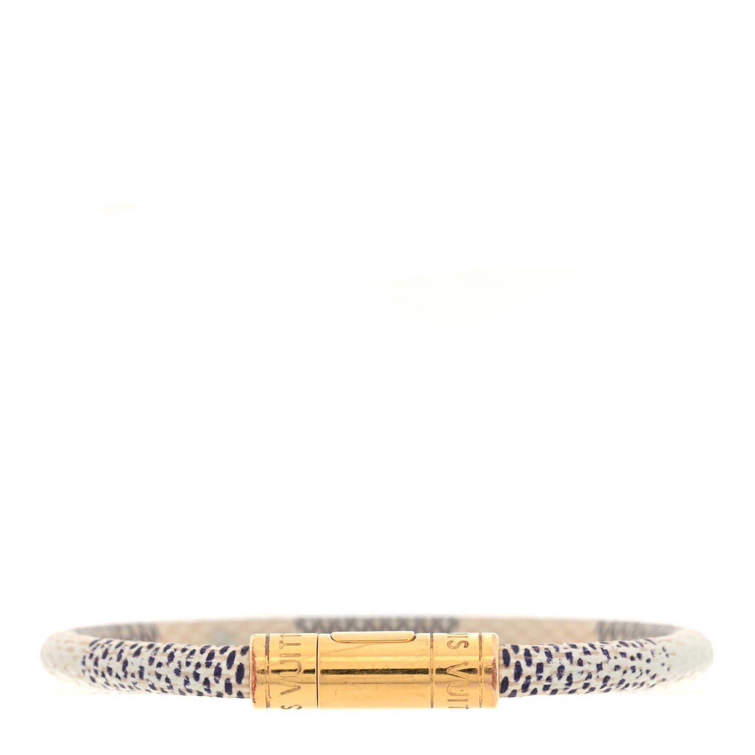 Louis Vuitton Damier Azur Keep It Bracelet 17 1 of 5