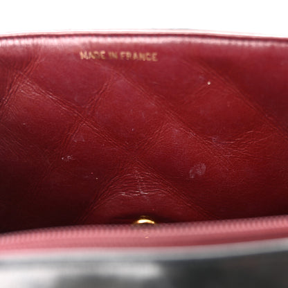 Chanel Lambskin Quilted Medium Single Flap Black 13 of 15