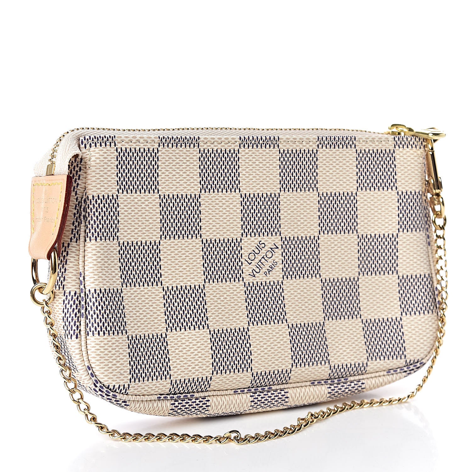 Louis Vuitton Damier Azur Mini Pochette Accessories 3 of 8