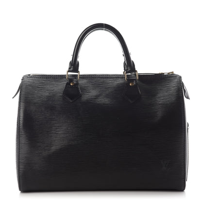 Louis Vuitton Epi Speedy 30 Black 1 of 12