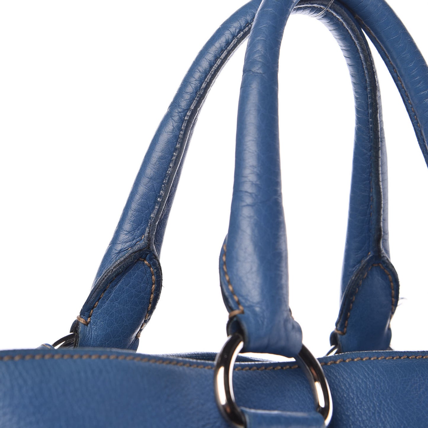 Vitello Daino Tote Cobalto