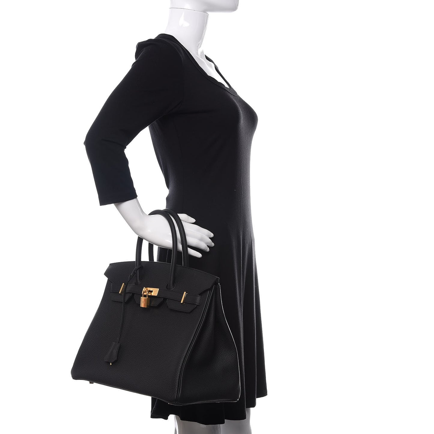 Togo Birkin 35 Black