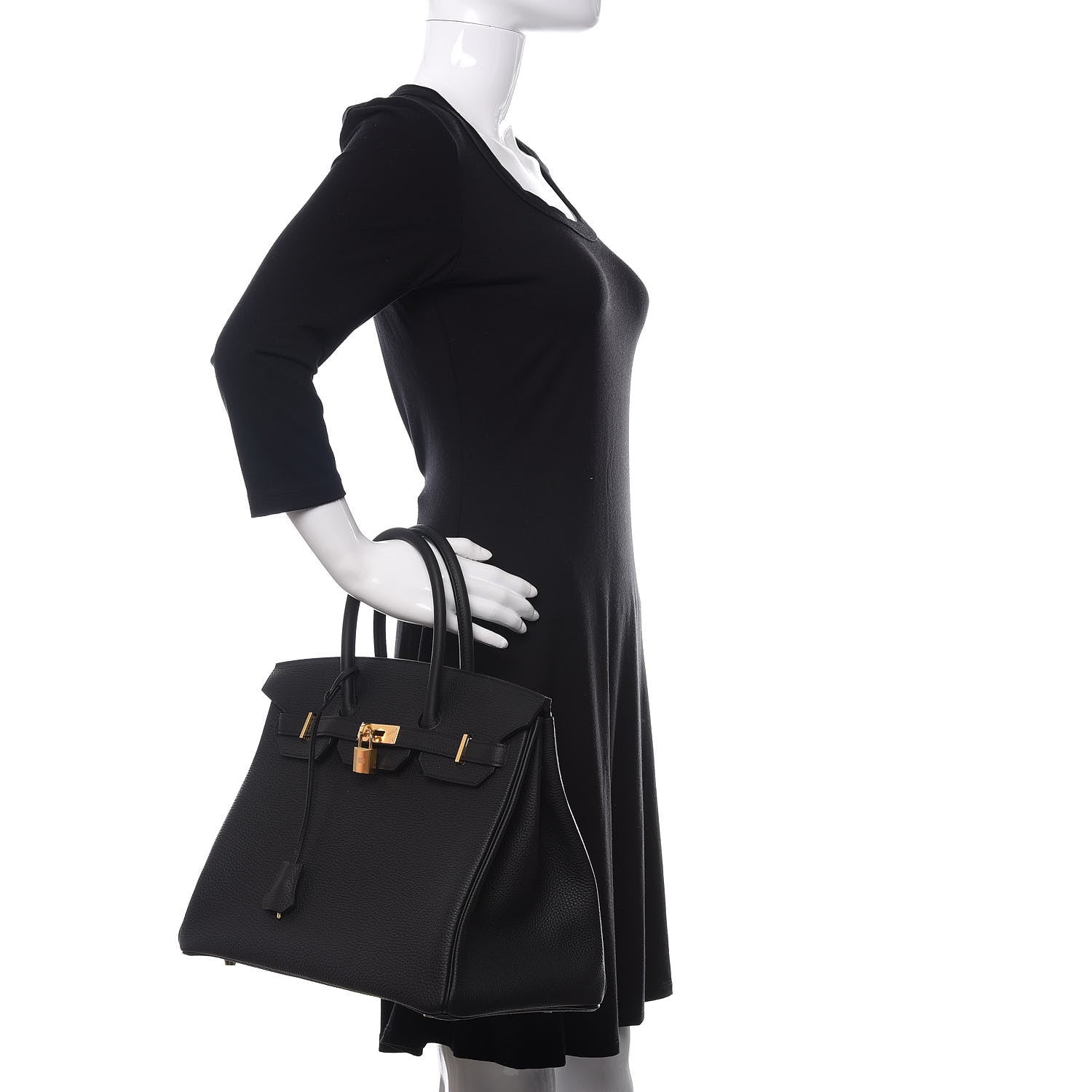 Hermes Togo Birkin 35 Black 2 of 11