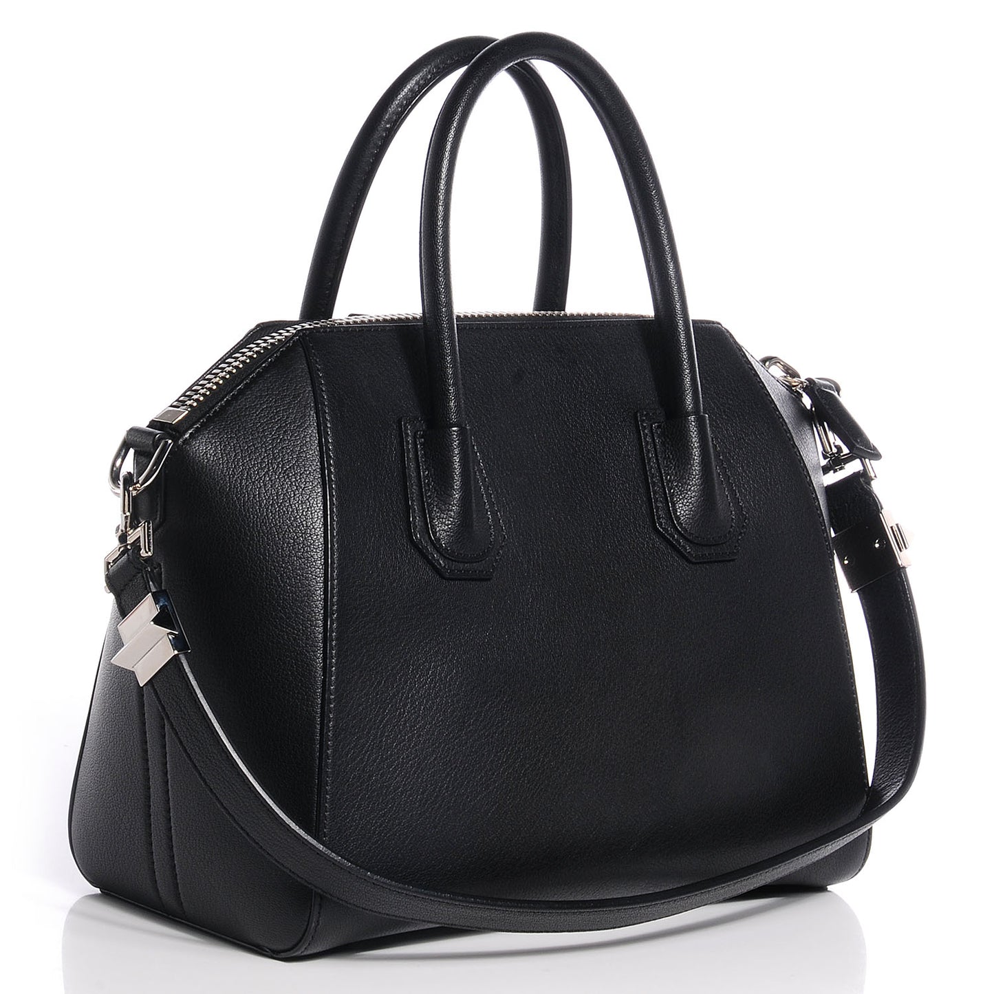 Sugar Goatskin Small Antigona Black