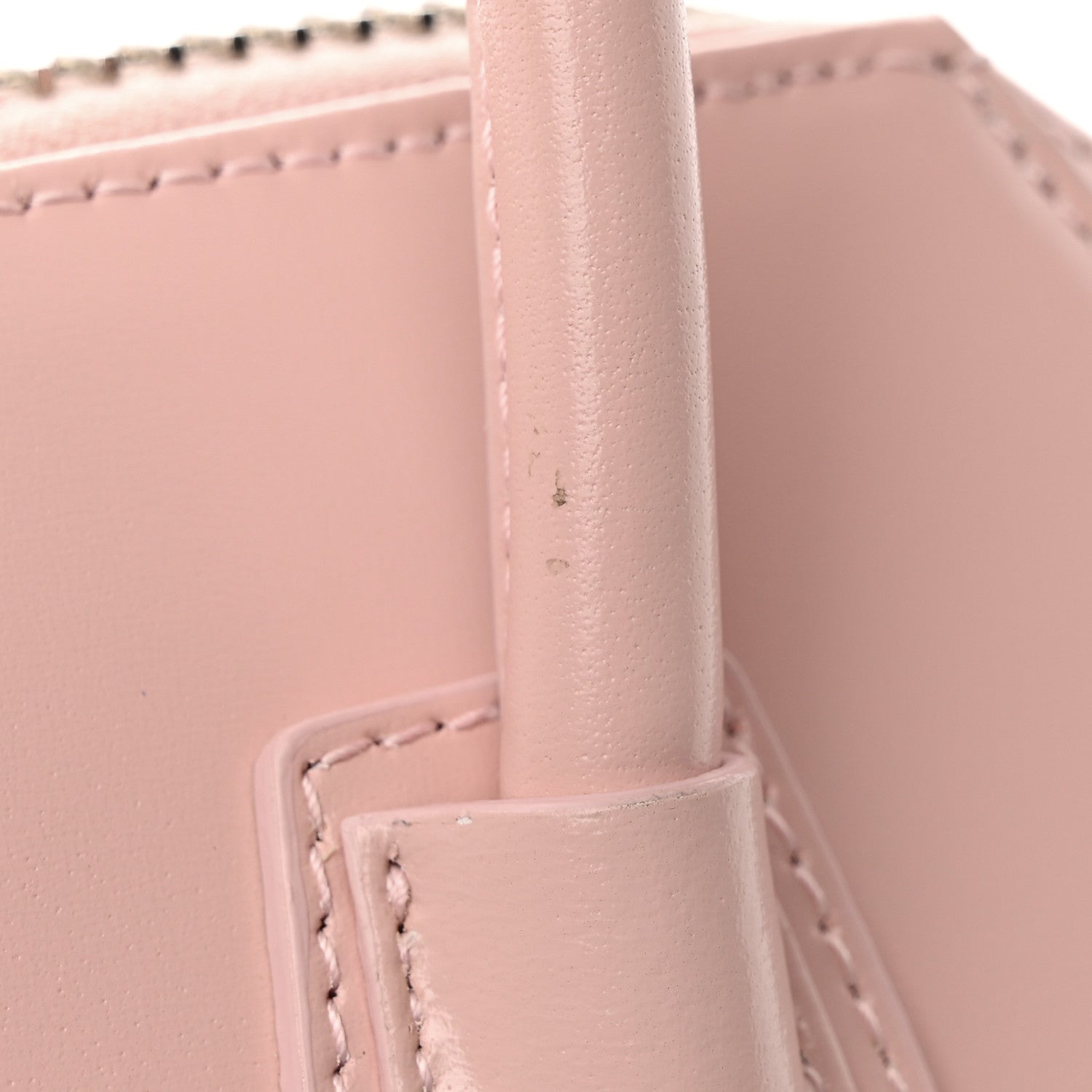 Givenchy Box Calfskin Mini Heart Antigona Top Handle Bag Blush Pink 14 of 17