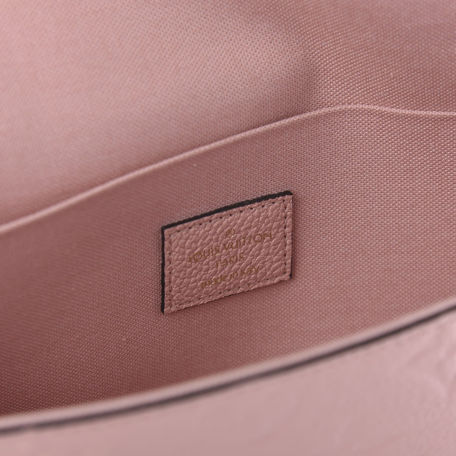 Louis Vuitton Empreinte Pochette Felicie Chain Wallet Rose Poudre 8 of 10
