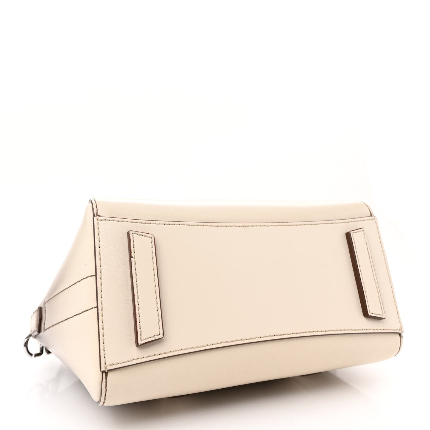 Box Calfskin Gradient Mini Lock Antigona Shoulder Bag Brown Beige