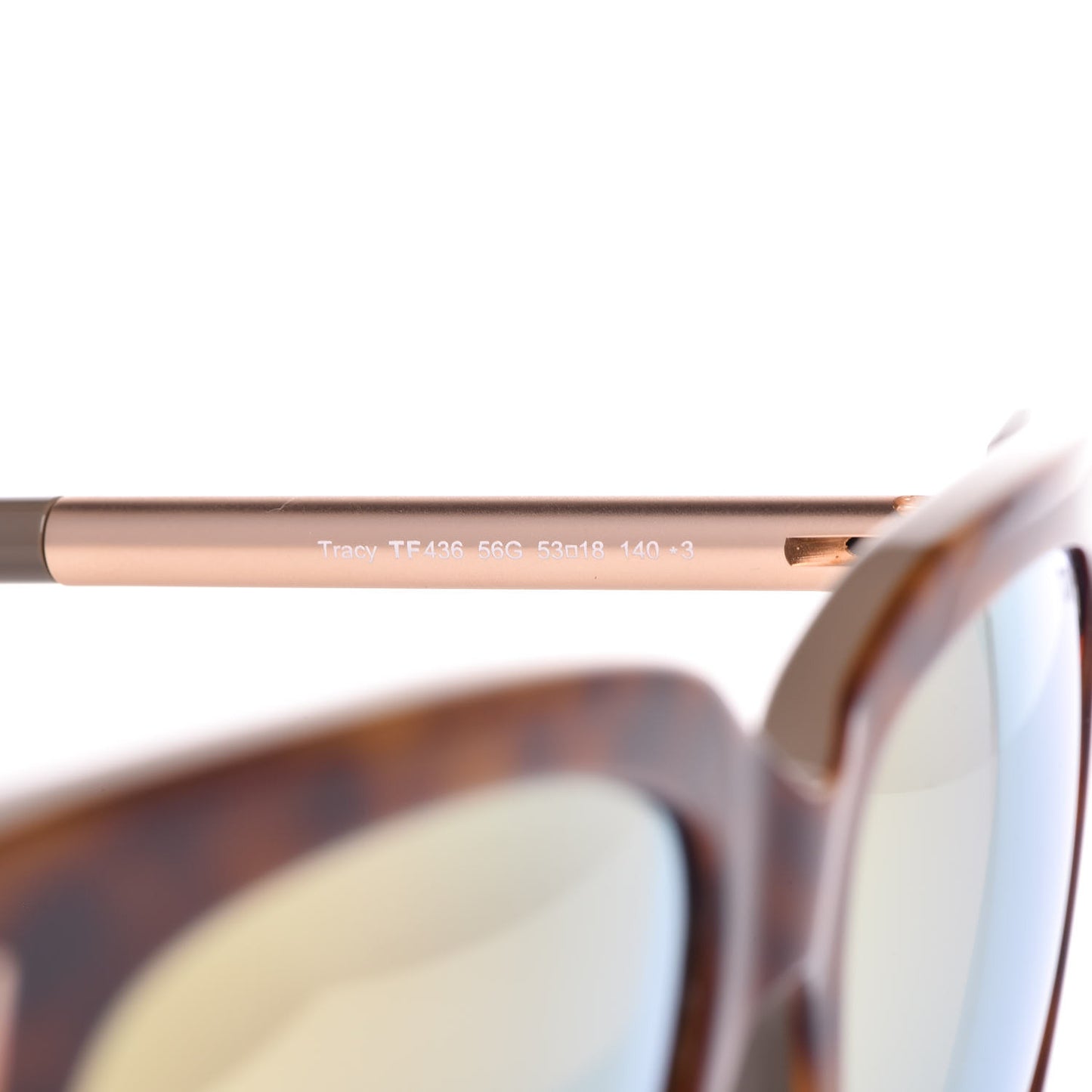 Tracy Sunglasses TF436 Havana Gold