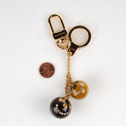 Louis Vuitton Halloween Jack and Lucie Key Holder Brown 3 of 6