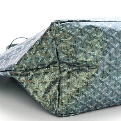 Goyard Iridescent Goyardine Saint Louis GM Pearly Green 10 of 11