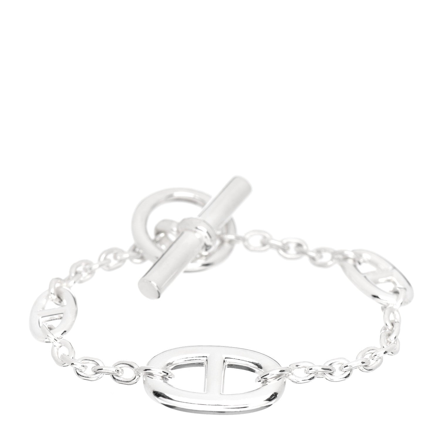 Hermes Sterling Silver Farandole Bracelet 1 of 4