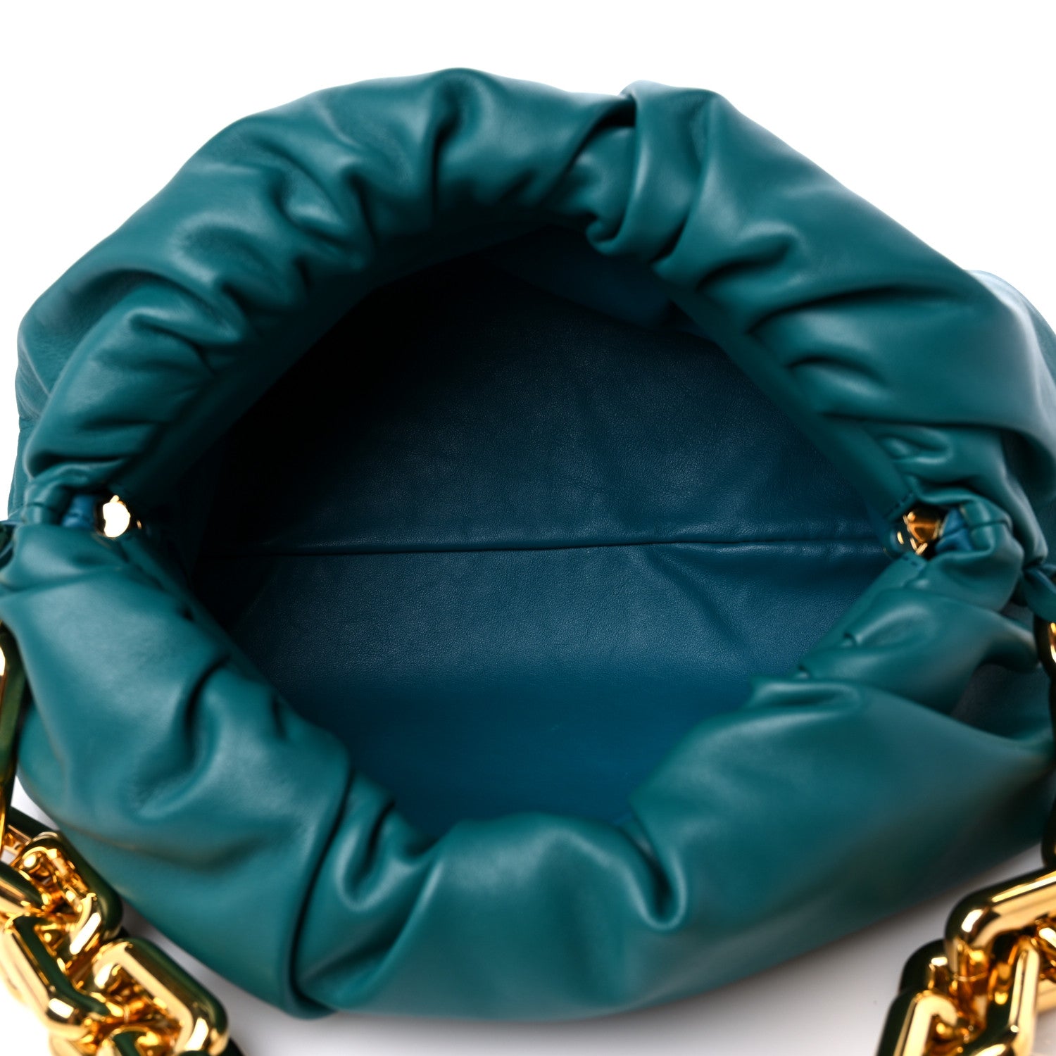 Bottega Veneta Calfskin The Pouch Chain Mallard 5 of 10