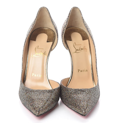 Christian Louboutin Glitter Regina Specchio Oxyde Iriza 100 Pumps 38 Multi 2 of 8
