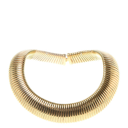 Saint Laurent Brass Snake Chain Choker Gold 1 of 7