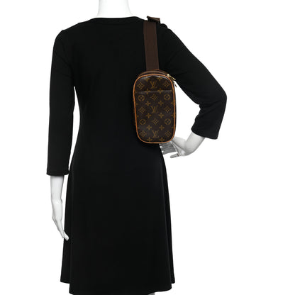 Louis Vuitton Monogram Pochette Gange 2 of 10