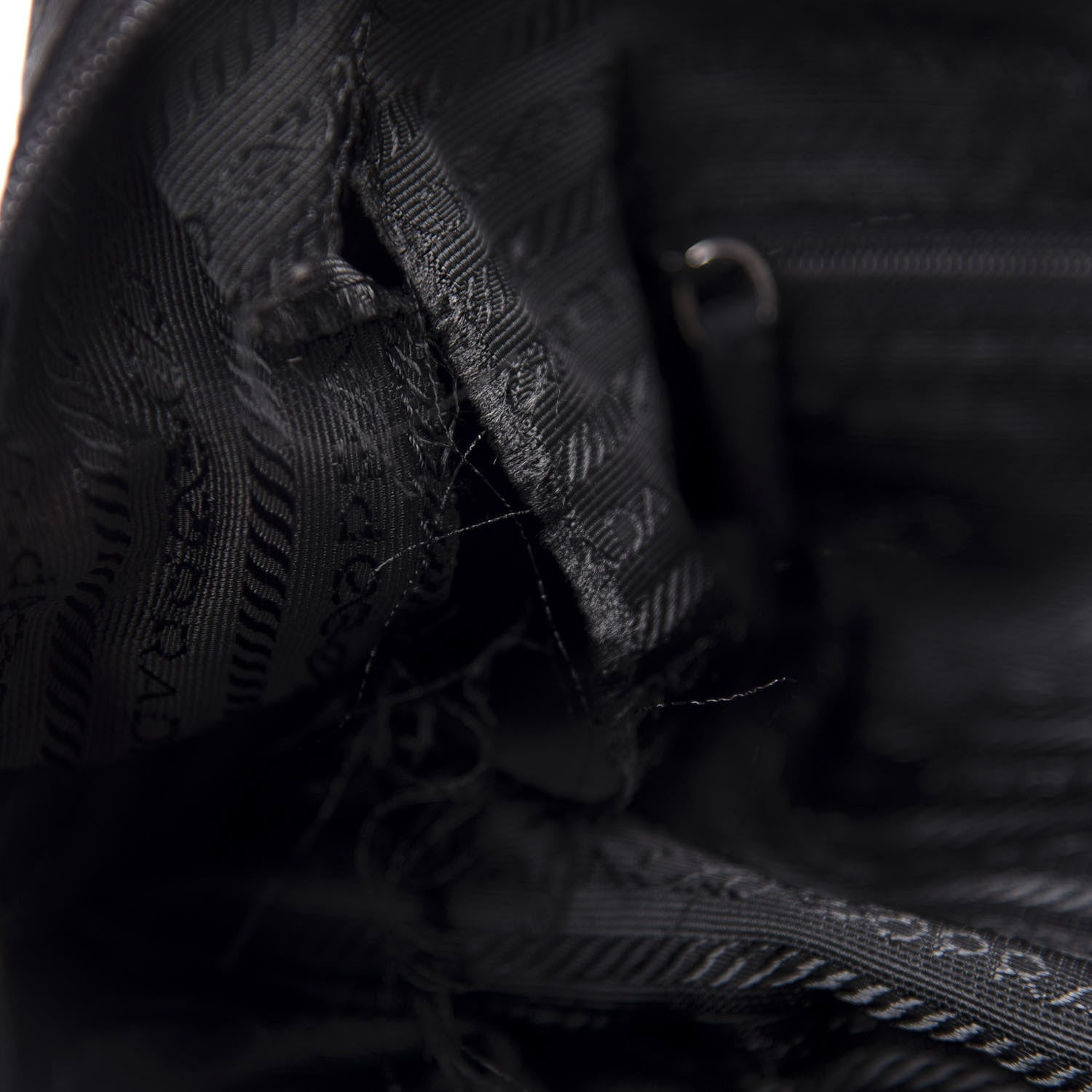 Prada Tessuto Nylon Bauletto Black 10 of 14