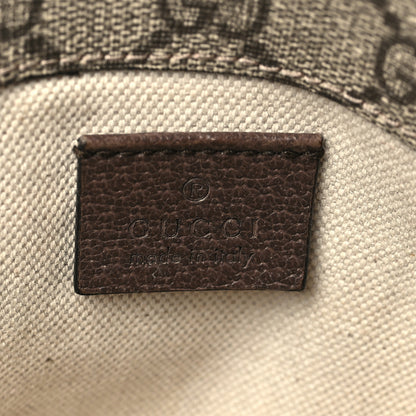 Gucci GG Supreme Monogram Neo Vintage Web Belt Bag Brown 6 of 10