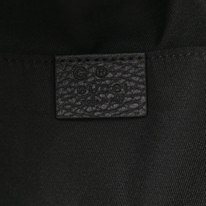 Gucci Nylon Monogram Fanny Pack Belt Bag Black 6 of 10