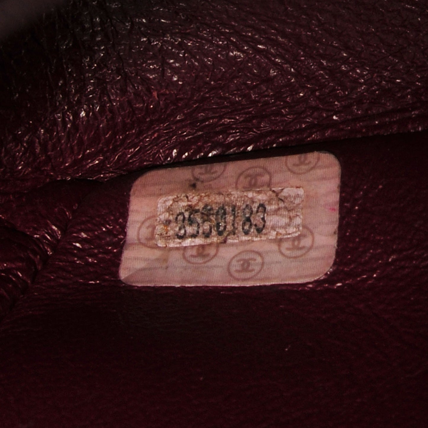 Lambskin Vertical Quilt Jumbo Single Flap Black