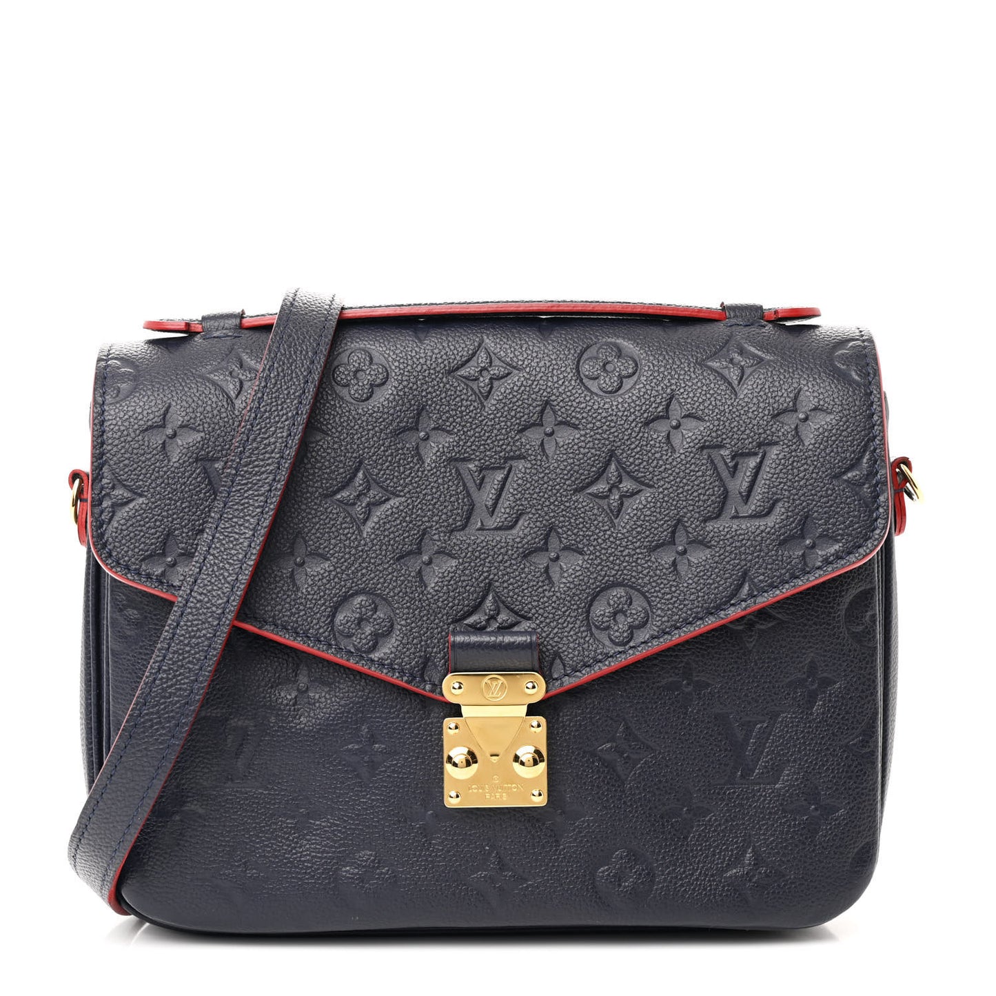 Empreinte Pochette Metis Marine Rouge