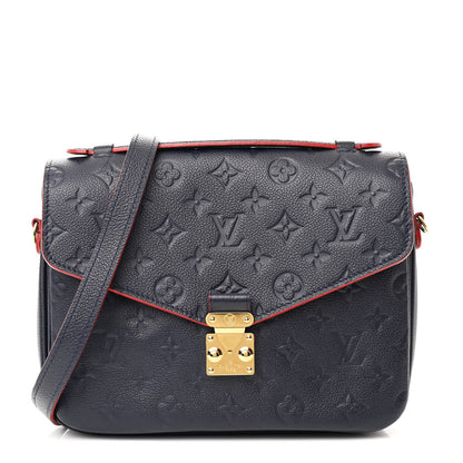 Louis Vuitton Empreinte Pochette Metis Marine Rouge 1 of 12