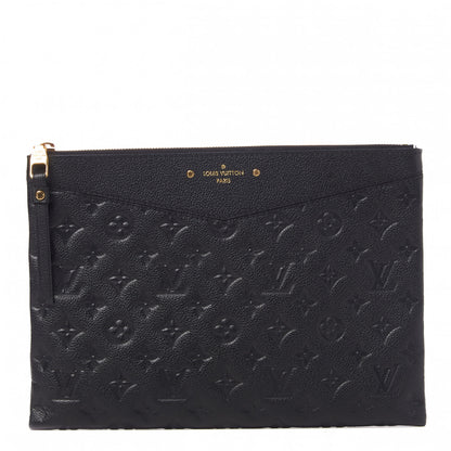 Louis Vuitton Empreinte Daily Pouch Black 1 of 8