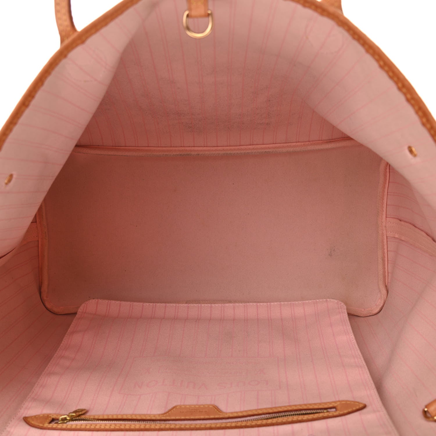 Louis Vuitton Damier Azur Neo Neverfull GM Rose Ballerine 6 of 13