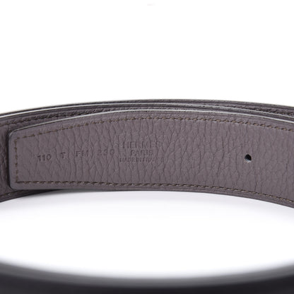 Hermes Box Togo 32mm H Belt 110 Black Etain 3 of 7