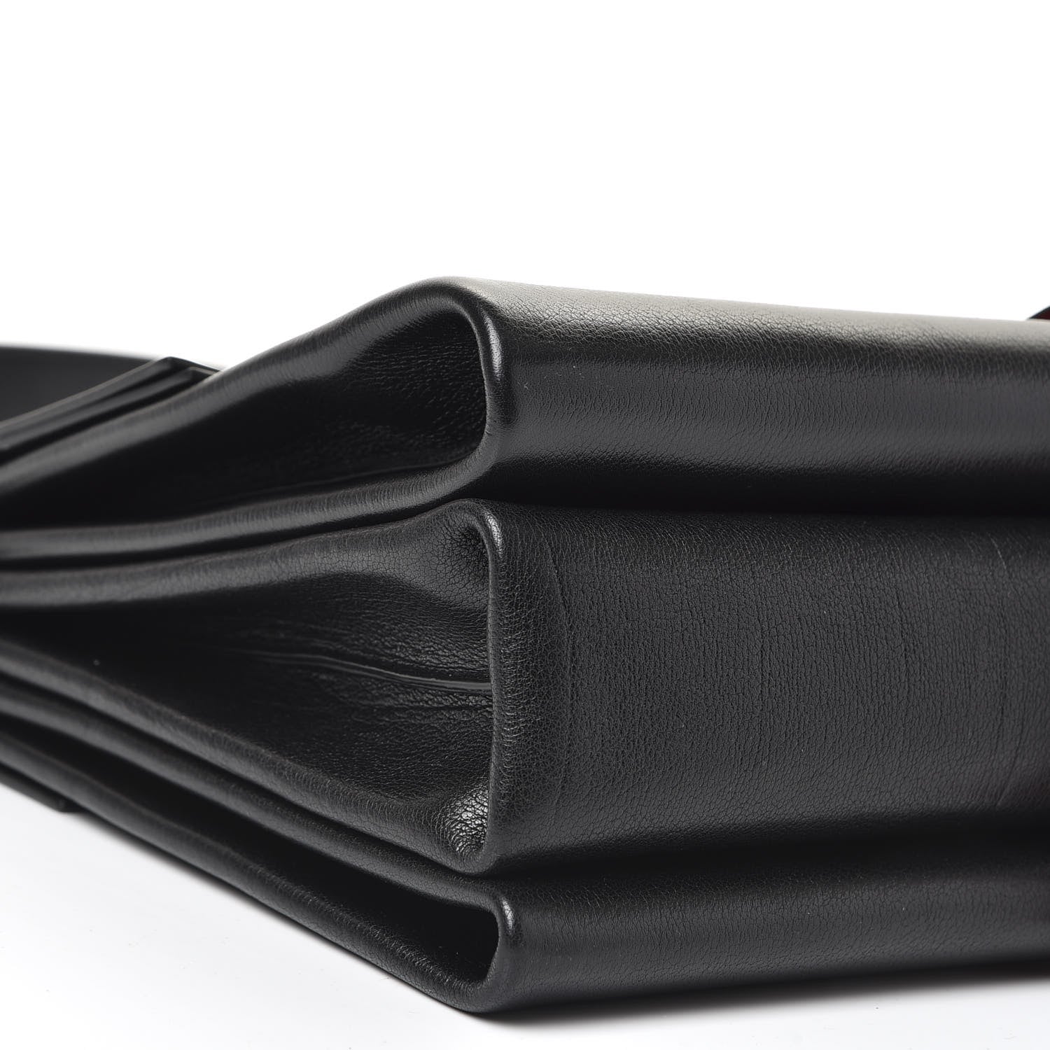 Valentino Garavani Smooth Calfskin Medium Vring Shoulder Bag Black 5 of 8