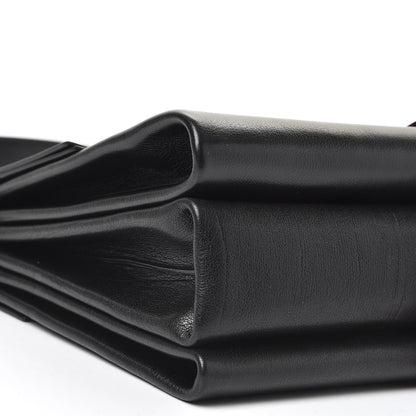 Valentino Garavani Smooth Calfskin Medium Vring Shoulder Bag Black 5 of 8