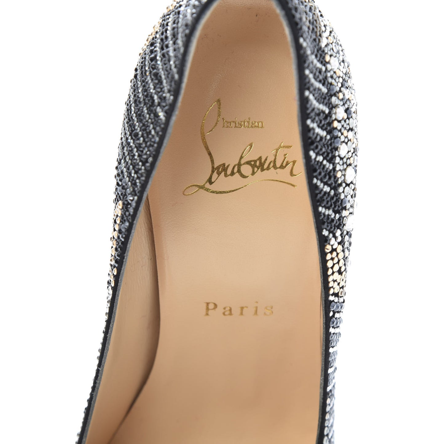 Suede Strass Eloise 100 Pumps 35.5 Black