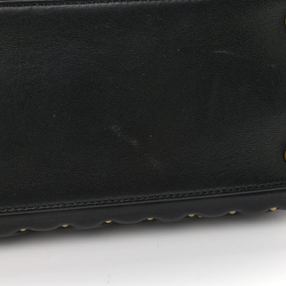 Christian Dior Lambskin Cannage Studded Medium Supple Lady Dior Black 11 of 11