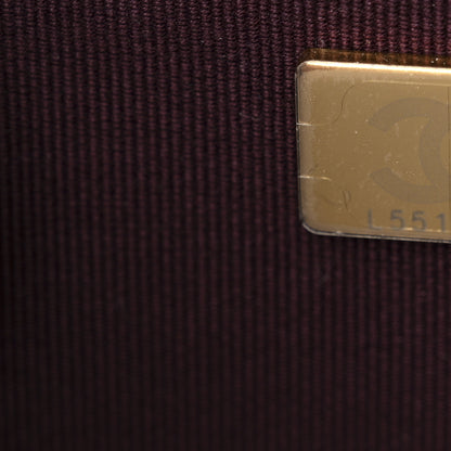 Chanel Velvet Metiers D'Art Wallet On Chain WOC Burgundy 8 of 12