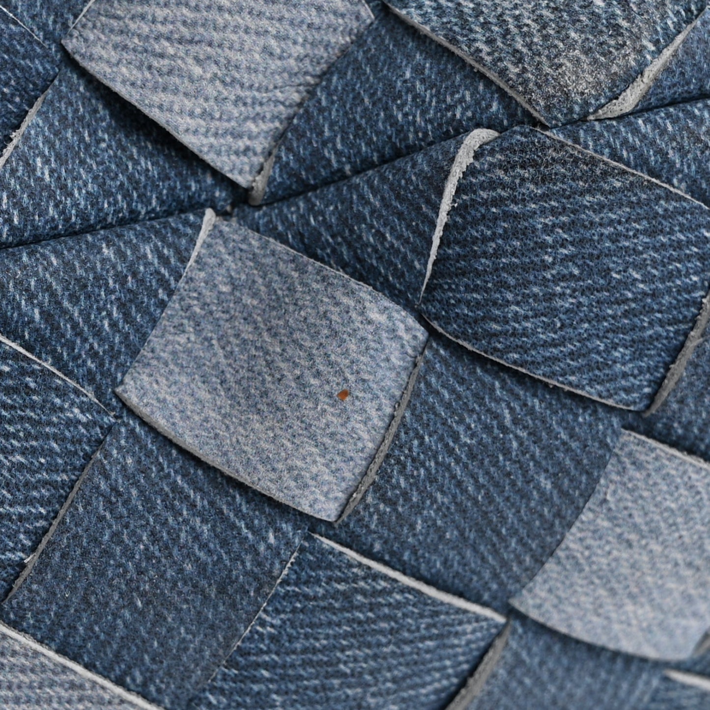 Nappa Denim Effect Intrecciato Teen Jodie Hobo Denim