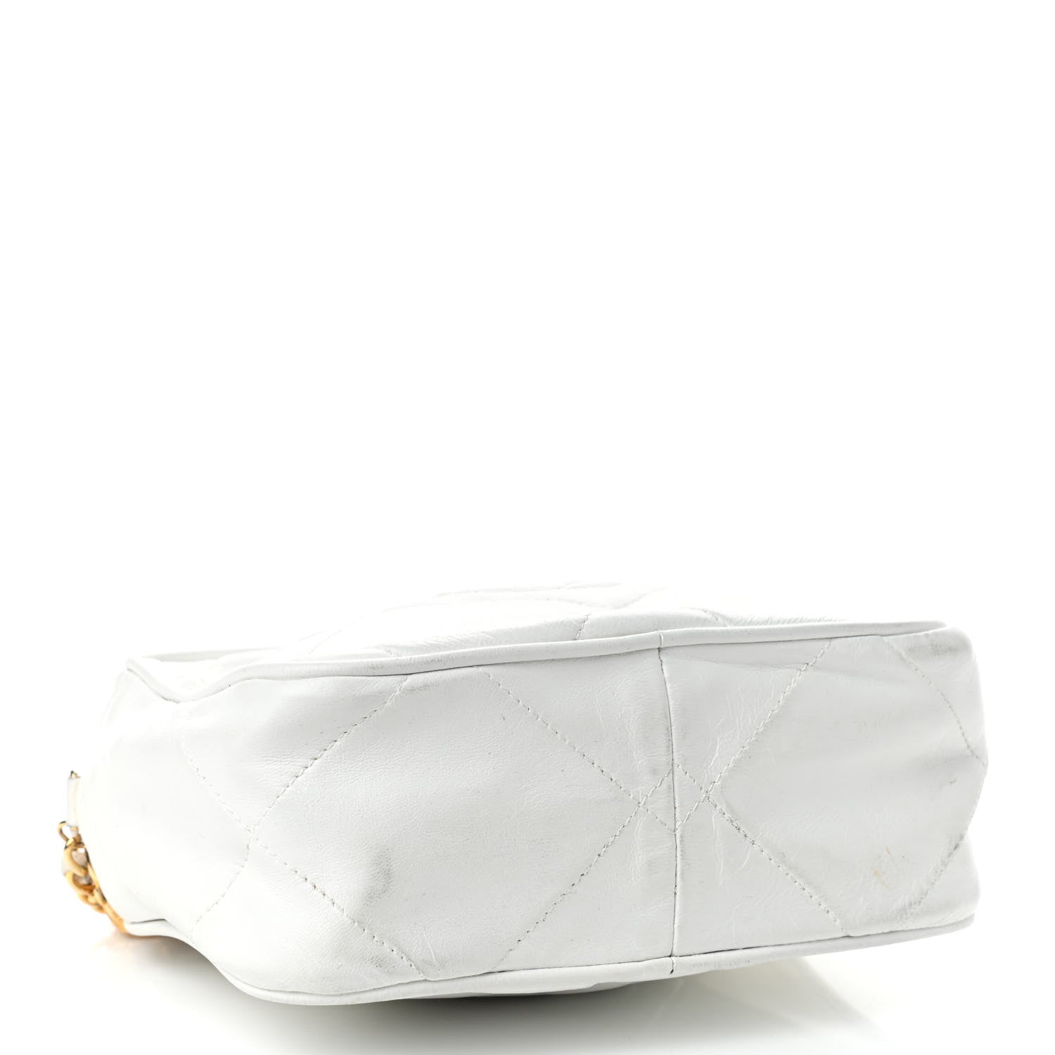 Chanel Lambskin Quilted Tassel Camera Case White 3 of 5