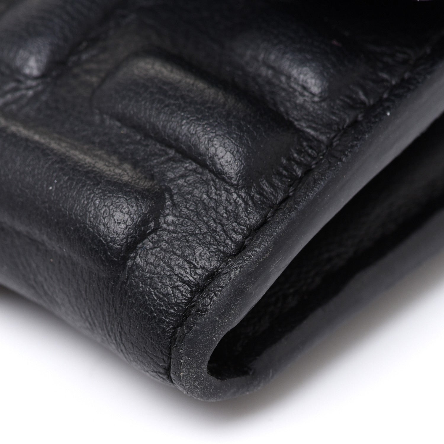 Fendi Nappa Matisse FF Embossed Continental Wallet Black 9 of 11