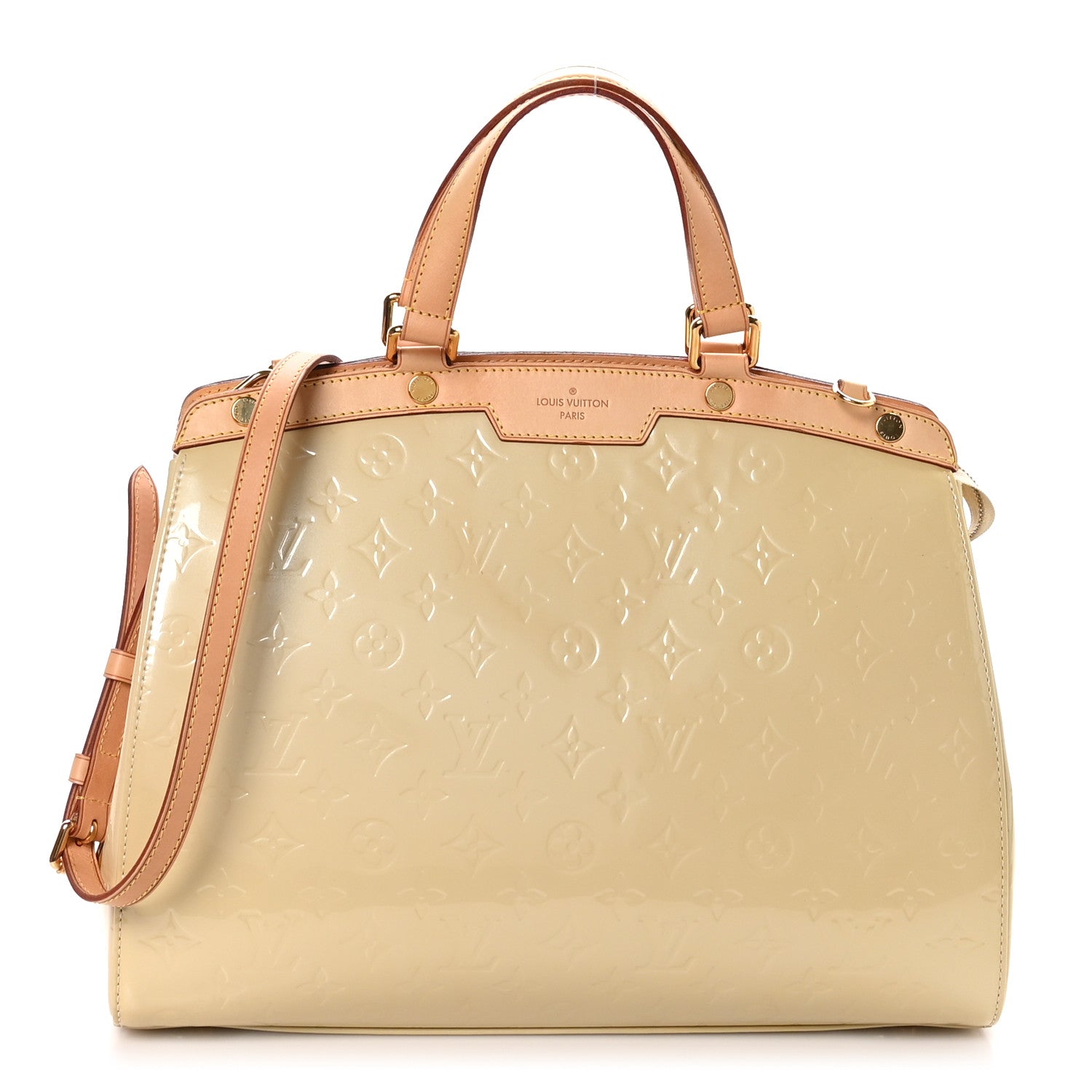 Louis Vuitton Vernis Brea GM Blanc Corail 1 of 10