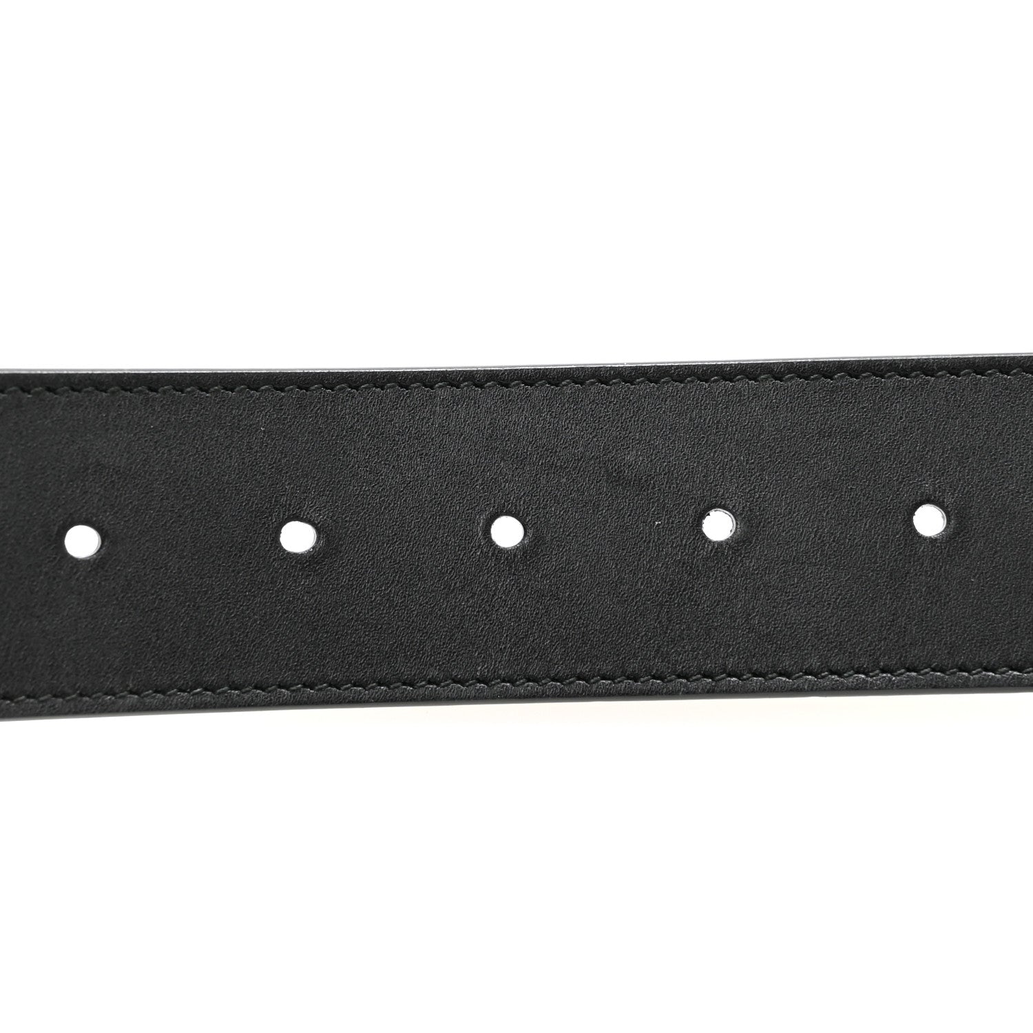 Gucci Calfskin Double G 40mm Belt 80 32 Black 3 of 7