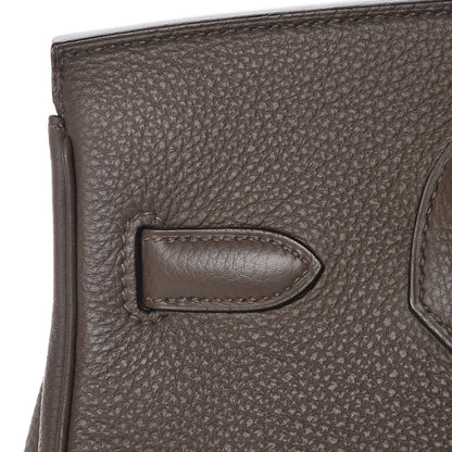 Hermes Togo Birkin 30 Etain 11 of 43
