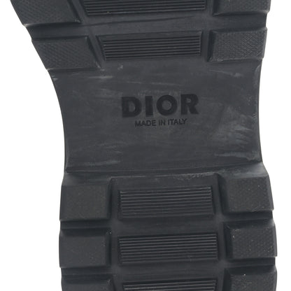 Christian Dior Calfskin Oblique Explorer Loafers 39 Beige Black 6 of 8