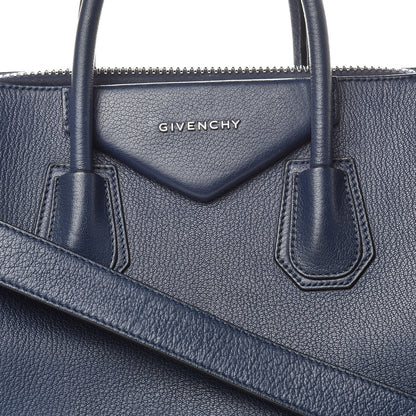 Givenchy Sugar Goatskin Medium Antigona Deep Blue 8 of 18