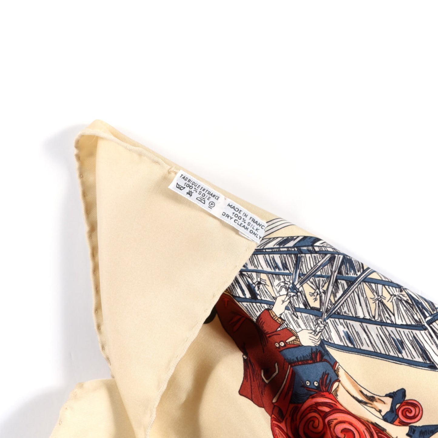 Silk Au Fil De La Soie Scarf 90