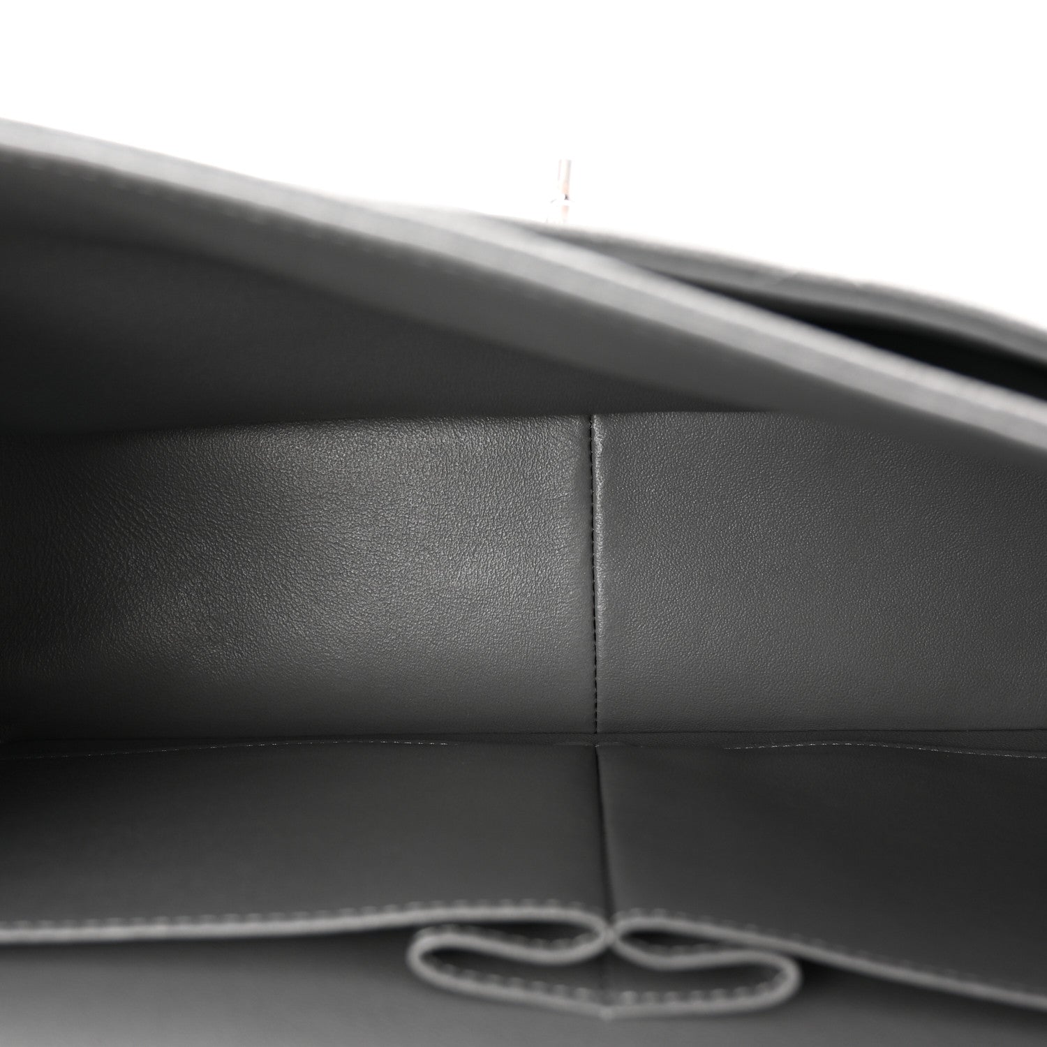 Chanel Caviar Quilted Jumbo Double Flap Grey 5 of 11