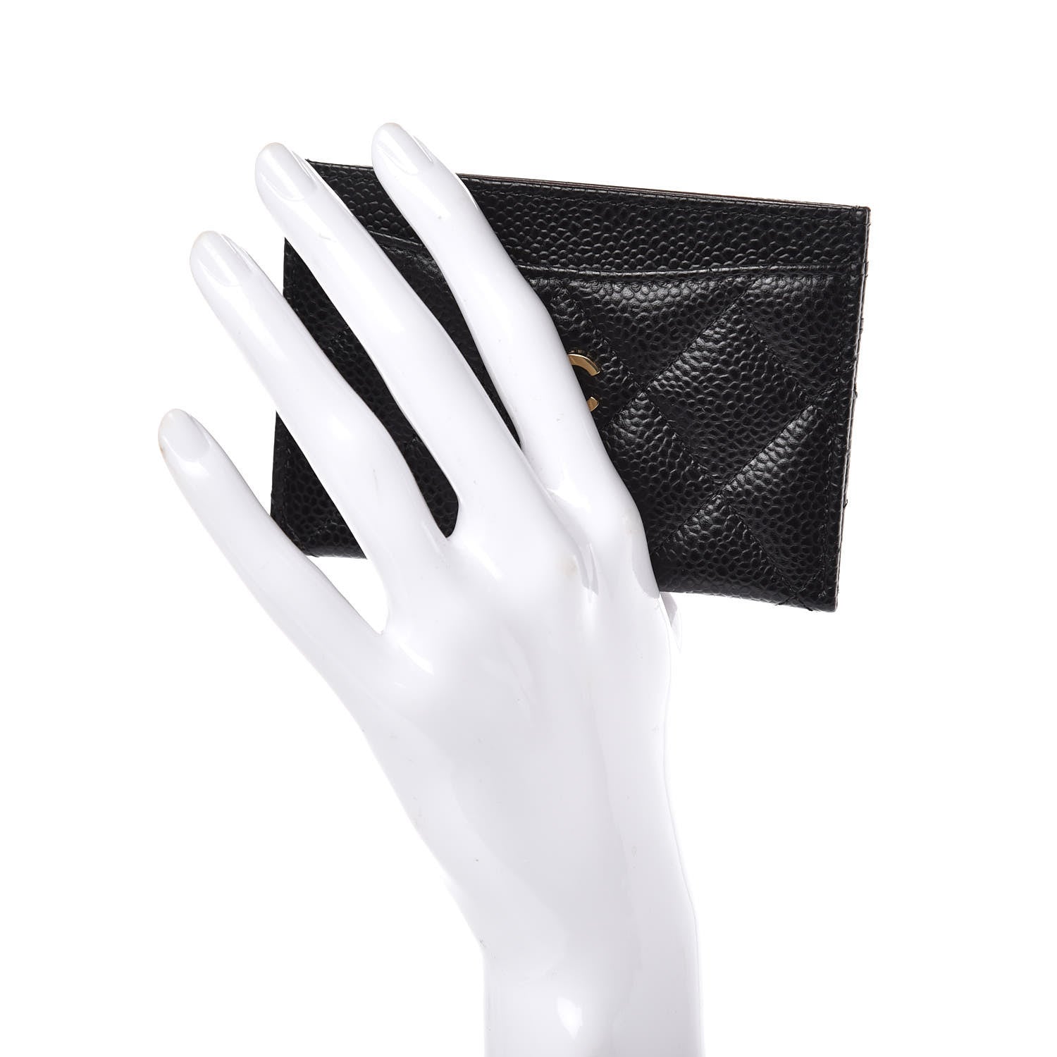 Chanel Caviar Quilted Card Holder Black 2 of 9