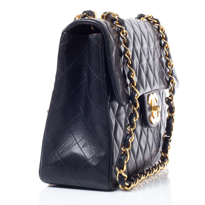 Chanel Lambskin XL Jumbo Flap Black 4 of 9