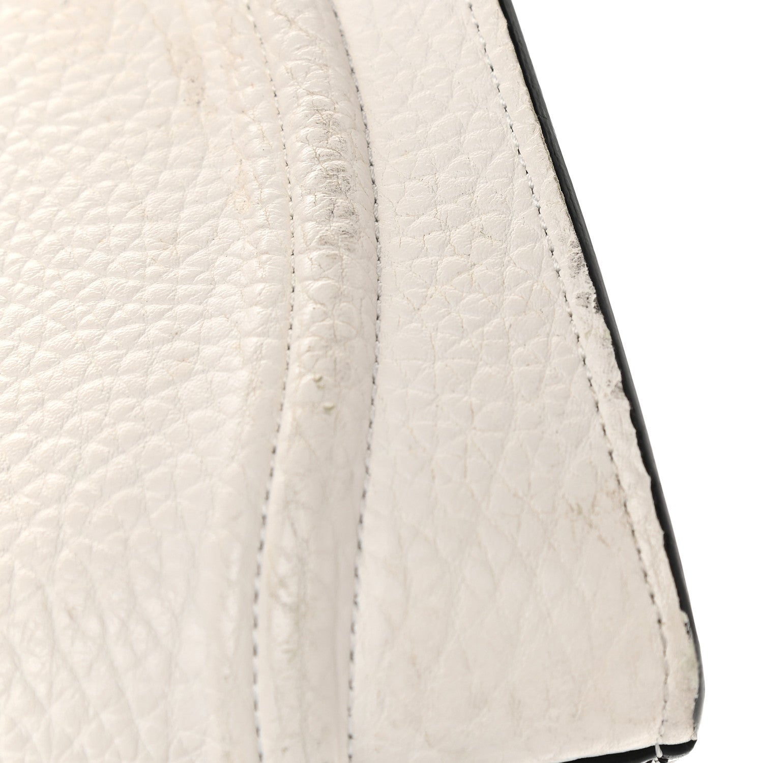 Celine Bullhide Medium Phantom Luggage White 11 of 15