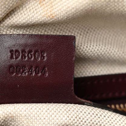 Gucci Imprime Monogram Medium Joy Boston Bordeaux 7 of 10