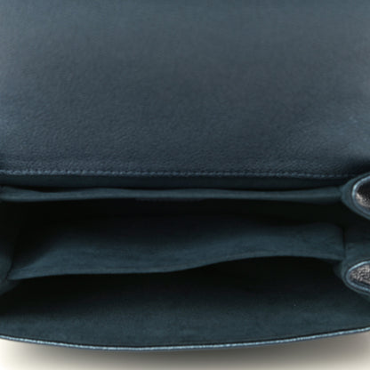 Louis Vuitton Metallic Empreinte Monogram Giant Pochette Metis Navy Nacre 5 of 9