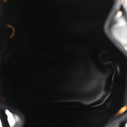 Chanel Lambskin CC Drawstring Shoulder Bag Black 6 of 11