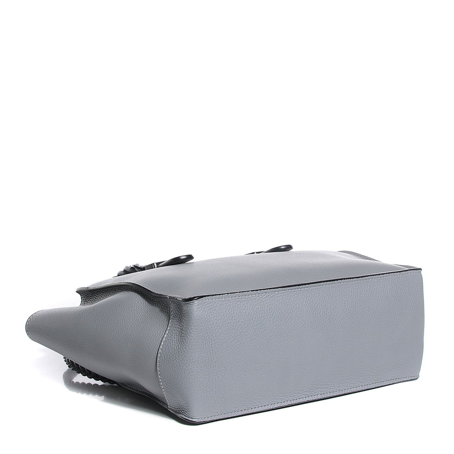 Grained Calfskin Small To Be Cool Tote Grigio Perla